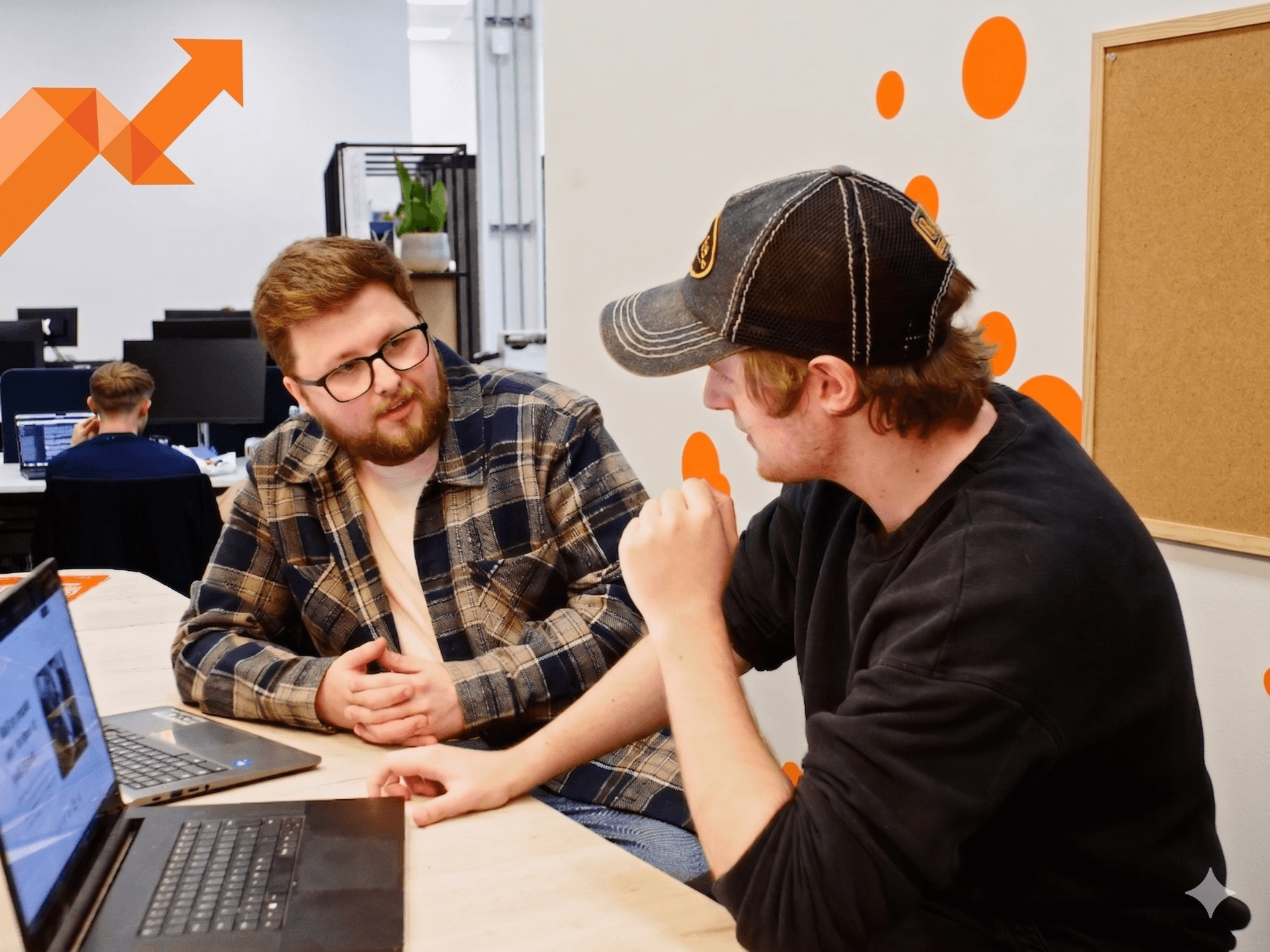 Vault 5 Digital team collaborating at the Halifax office
